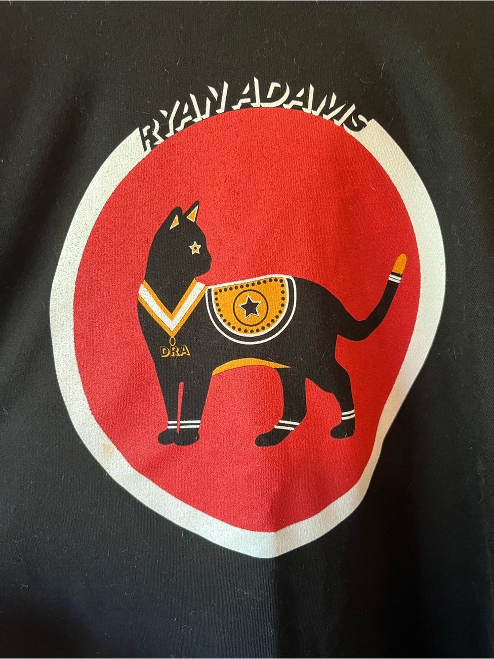 Ryan Adams Black Cat Hoodie Merch Sweatshirt 3X